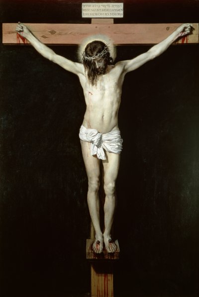 Cristo en la Cruz, c.1630 de Diego Velázquez